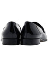 Brushed Patent Leather Loafers Black - PRADA - BALAAN 5