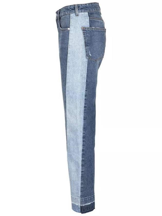 denim straight pants 6D01843SPH39 4147 DENIM - STELLA MCCARTNEY - BALAAN 4