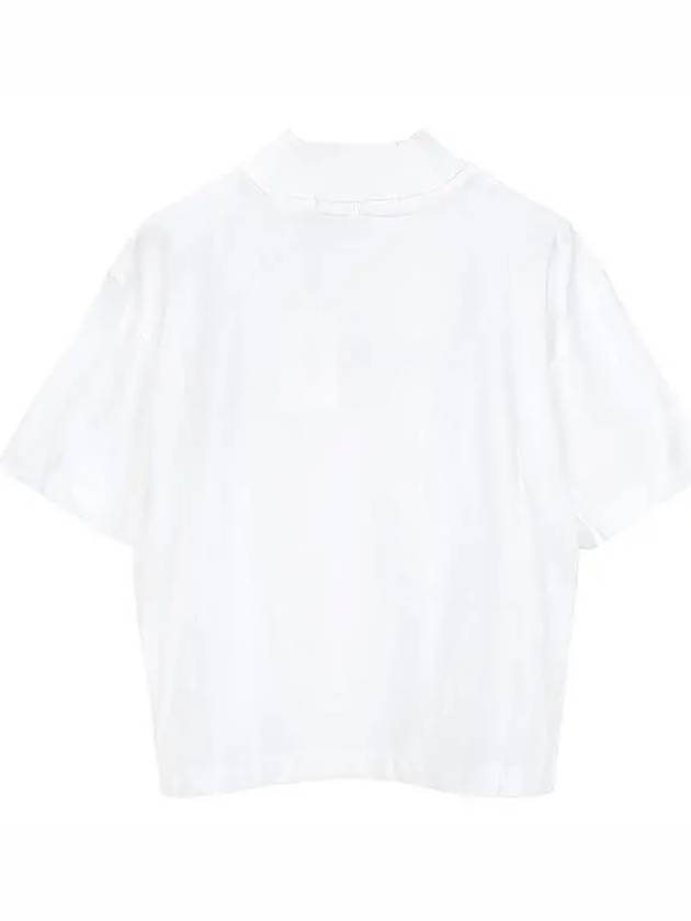 Short Sleeve T Shirt J20J222130 YAF White - CALVIN KLEIN - BALAAN 3