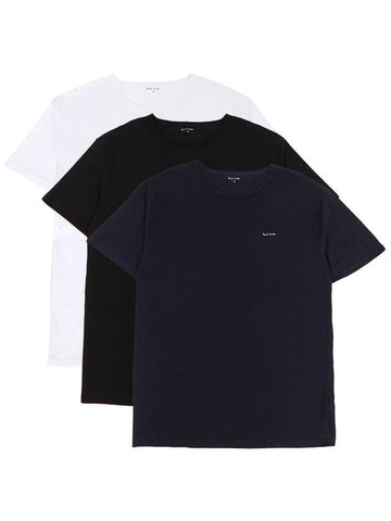 Men s short sleeved T shirt M1A 389 M3PK 2A 3 piece set - PAUL SMITH - BALAAN 1