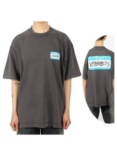 With vintage short sleeves 271027 - VETEMENTS - BALAAN 1