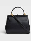 16 Calfskin Mini Shoulder Bag Black - CELINE - BALAAN 4