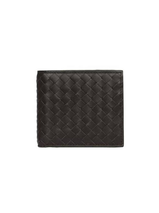 Intrecciato Coin Pocket Half Wallet Espresso - BOTTEGA VENETA - BALAAN 1