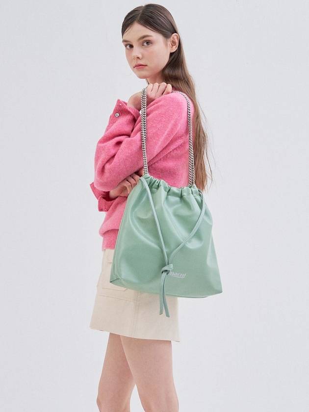 CHAIN STRING BAG MINT - MACNI - BALAAN 3