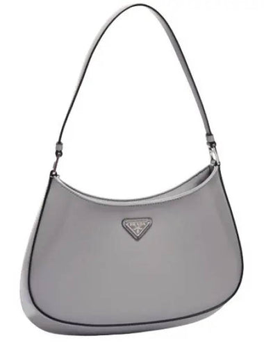 Cleo brushed leather shoulder bag - PRADA - BALAAN 1