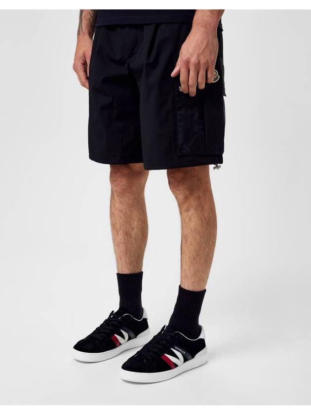 Monaco M Trainer Low Top Sneakers Black - MONCLER - BALAAN 7