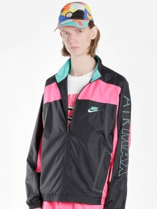 Men's Energy Patchwork Track Jacket Black - NIKE - BALAAN 2