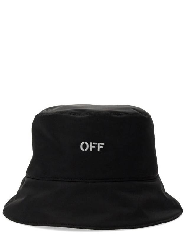 Hat OMLA033C99FAB001 1001 Black - OFF WHITE - BALAAN 4