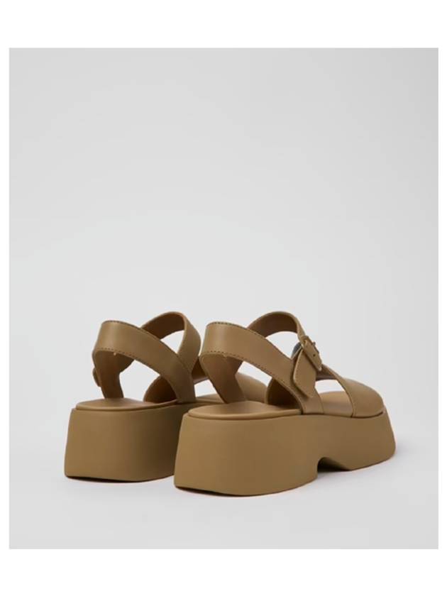 Tasha Leather Sandal Brown - CAMPER - BALAAN 4