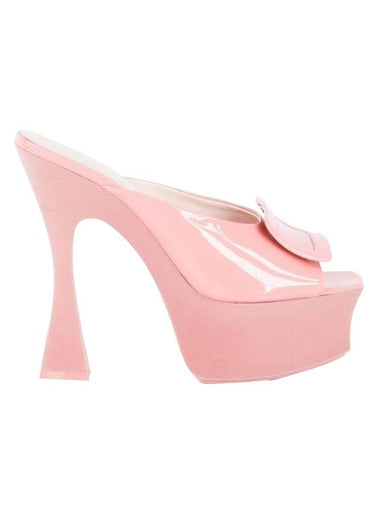 platform sandals heel pink - ROGER VIVIER - BALAAN 1