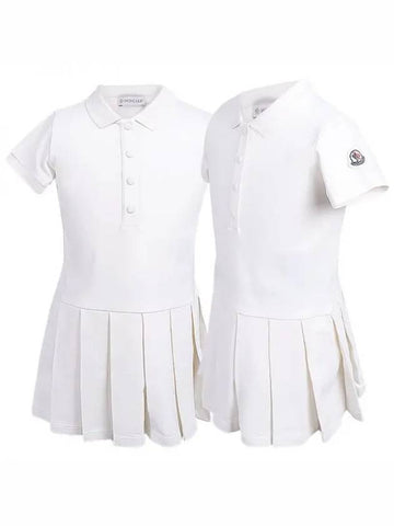 Kids Polo Shirt Piece White 8I00001 8496F 034 270976 1119208 - MONCLER - BALAAN 1