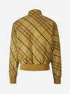 Check Bomber Jacket Yellow - BURBERRY - BALAAN 3