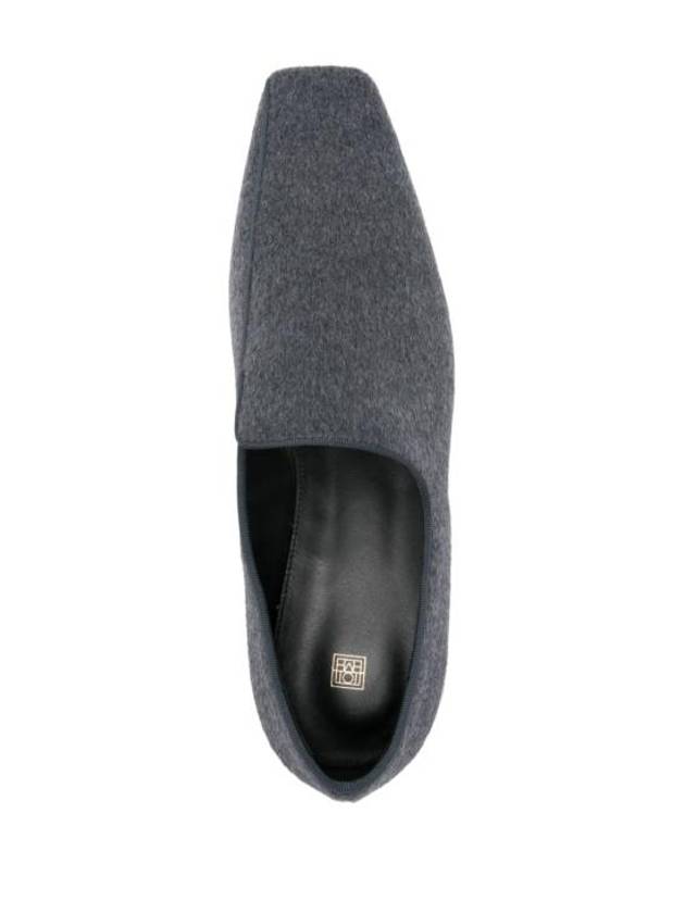 The Piped Loafer Grey Melange - TOTEME - BALAAN 4