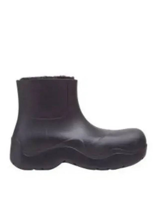 Puddle Shearling Chelsea Boots Black - BOTTEGA VENETA - BALAAN 2