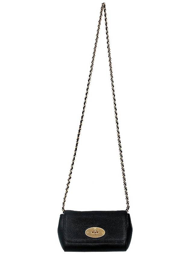 Lily Small Shoulder Bag Black - MULBERRY - BALAAN 4