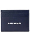 Logo Print Card Wallet Navy - BALENCIAGA - BALAAN 2