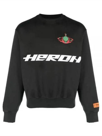 HMBA020F23JER007 1050 Logo Printing Sweatshirt - HERON PRESTON - BALAAN 1