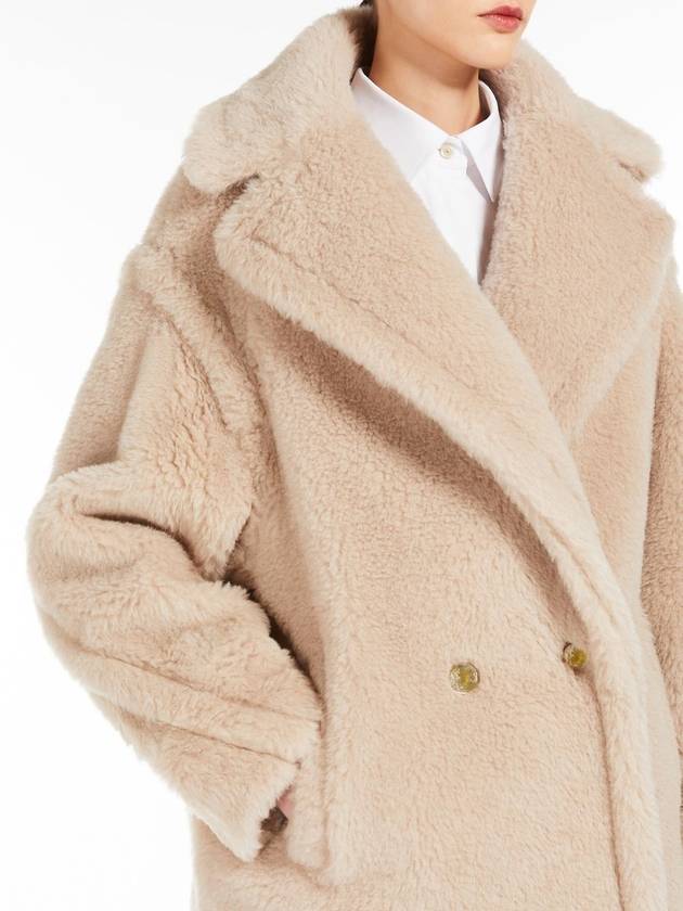 Cuban Teddy Oversized Fur Beige - MAX MARA - BALAAN 6