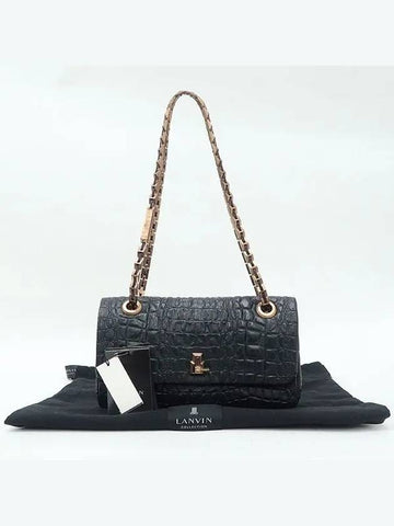 JL shoulder bag - LANVIN - BALAAN 1