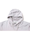 Wappen Patch Garment Dyed Hood Light Gray - STONE ISLAND - BALAAN 6