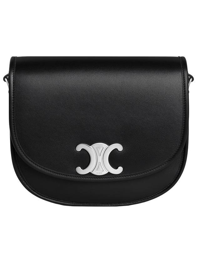 Medium Besace Triomphe Crossbody Bag Black - CELINE - BALAAN 1