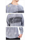 Logo Cotton Sweatshirt Grey - THE EDITOR - BALAAN 5