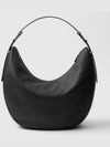 ACR Large Leather Shoulder Bag Black - PRADA - BALAAN 4