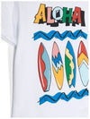 Kids Graphic Print T Shirt TU8S01 Z0434 100 - STELLA MCCARTNEY - BALAAN 4