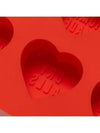 Heart Ice Cube Tray Red HM27GD164 - HUMAN MADE - BALAAN 5