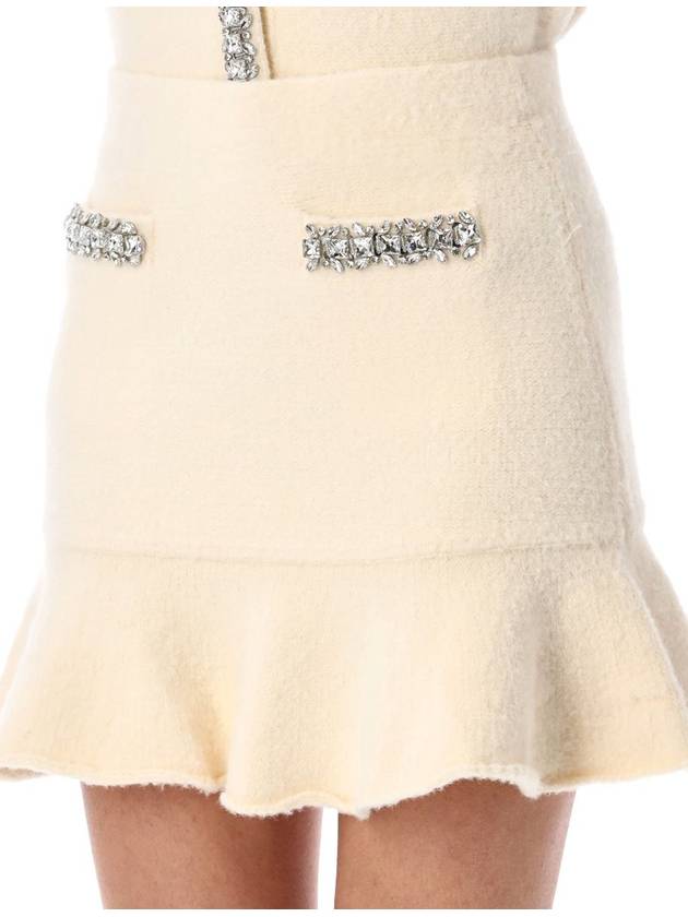 Self-Portrait Soft Knit Mini Skirt - SELF PORTRAIT - BALAAN 3