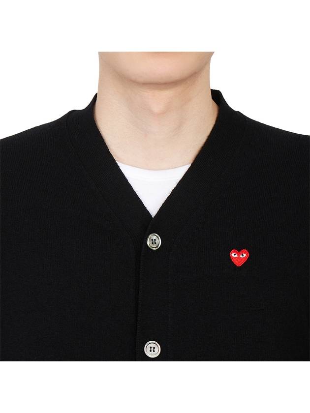 Mini Red Wappen Men's Cardigan AZ N080 051 1 - COMME DES GARCONS - BALAAN 6