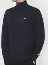 Kian Half Zip-Up Knit Top Navy - J.LINDEBERG - BALAAN 2