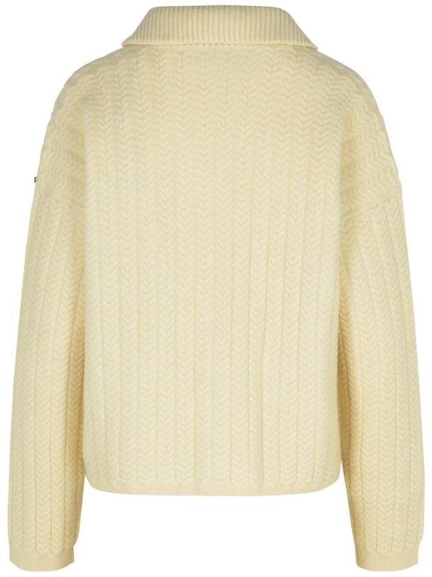 Sportmax 'Tubinga' Ivory Wool Blend Cardigan - MAX MARA SPORTMAX - BALAAN 3