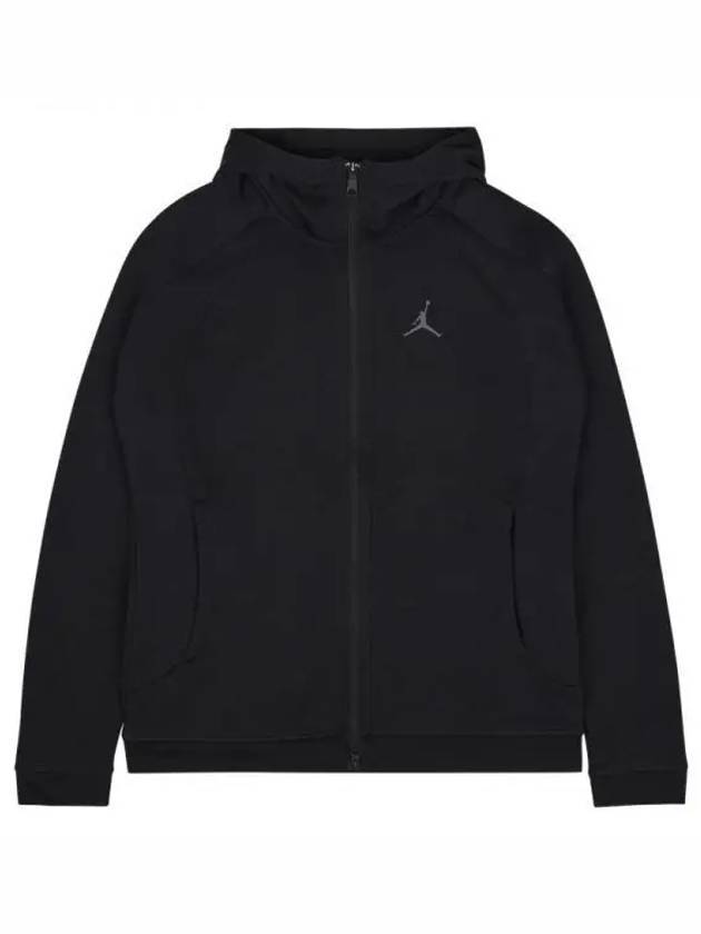 Jordan Dri-Fit Sports Air Fleece Zip Up Hoodie Black - NIKE - BALAAN 1