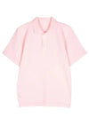 Homme Plissé MC May Knit Polo Shirt Pink - ISSEY MIYAKE - BALAAN 2