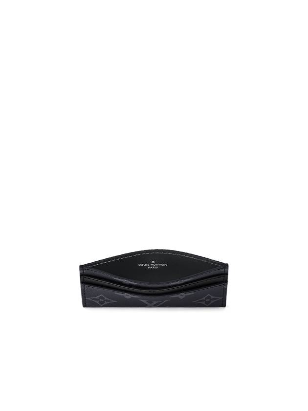 Monogram Eclipse Double Card Wallet Black - LOUIS VUITTON - BALAAN 8