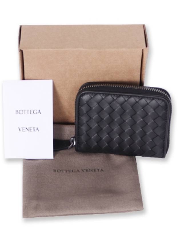 Intrecciato Napa Coin Wallet Black - BOTTEGA VENETA - BALAAN 2