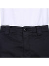 Stretch Sateen Ergonomic Lens Cargo Straight Pants Navy - CP COMPANY - BALAAN 7