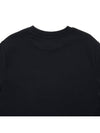 Rufus Embroidery Logo Sweatshirt Black - A.P.C. - BALAAN 8