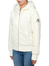 Classic Bunny Zip Up Hoodie White - MOOSE KNUCKLES - BALAAN 4