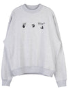 Skate Cotton Intarsia Sweatshirt Grey - OFF WHITE - BALAAN 2