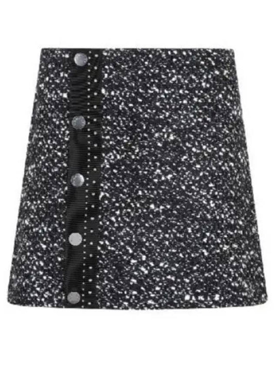 2D00014 596CO F90 Tweed Skirt - MONCLER - BALAAN 1