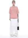 Men s LBRHK PK Linen Basic Round Half Knit Pink - CHANCE'S NOI - BALAAN 3