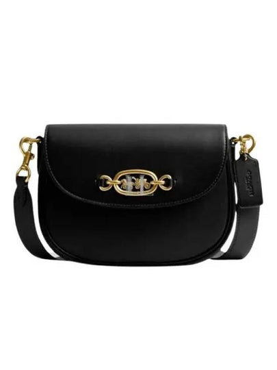 Harley Leather Shoulder Bag Black - COACH - BALAAN 2