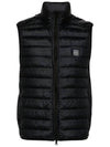 Chamber R Nylon Down Vest Navy - STONE ISLAND - BALAAN 3