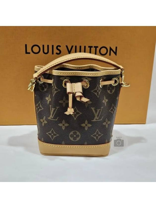 Nano Noe Monogram Bucket Bag Brown - LOUIS VUITTON - BALAAN 2