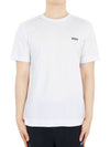 Men s Chest Logo Short Sleeve White E7360A5 B760 N00 - ERMENEGILDO ZEGNA - BALAAN 1