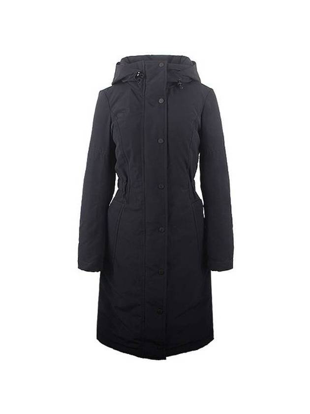 Jaseur Hooded Long Padded Jacket Navy - MONCLER - BALAAN 1