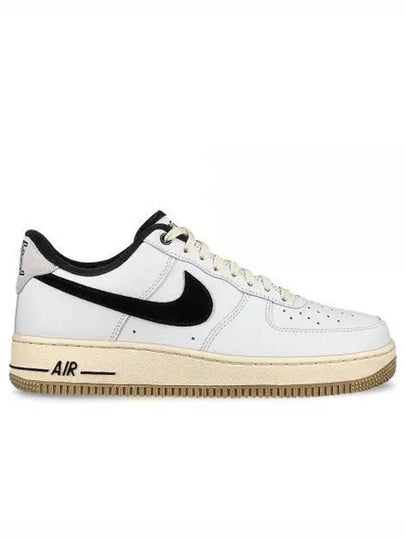 Air Force 1 07 LX Low Top Sneakers Black White - NIKE - BALAAN 2