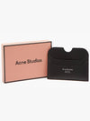 Silver Logo Card Wallet Black - ACNE STUDIOS - BALAAN 8